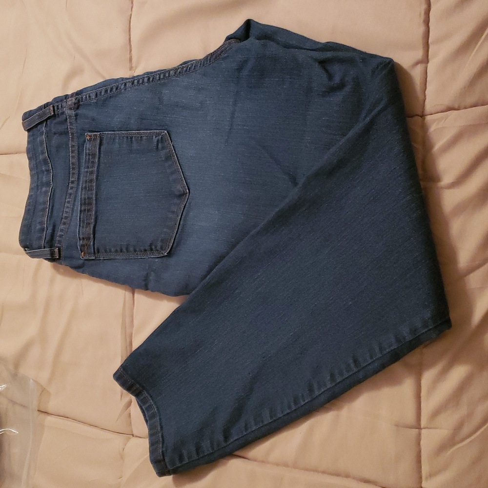 Women's NYDJ "Clarissa" Ankle Jeans Soft Denim Medium Wash Size 10